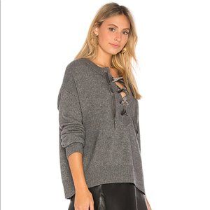 Rails Ash Olivia Gray Wool Sweater Size XS